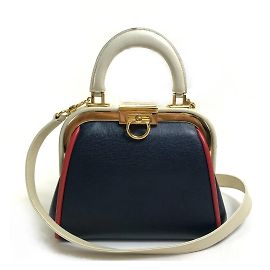 Sac à main vintage tricolore Christian Dior