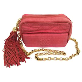 Borsa a Spalla Chanel CC Mark Rossa