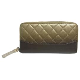 Chanel Gradation Reißverschluss Langbörse