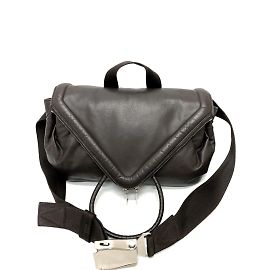 Borsa a cintura in pelle marrone Bottega Veneta