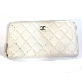 Chanel A50097 Matelassé CC Mark Langer Geldbeutel