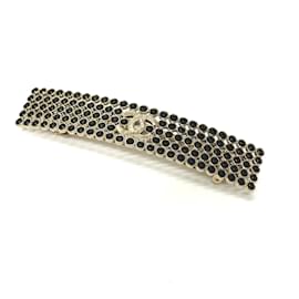 Accessorio per capelli logo Chanel Valletta oro