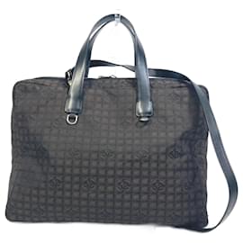 Borsa a tracolla in tessuto marrone Chanel