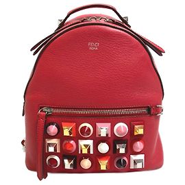Fendi 8BZ038 Rucksack Valentine Limited Color Studs