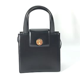 Bulgari Borsa in pelle nera Bvlgari