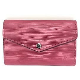 Portachiavi Epi Louis Vuitton Fucsia