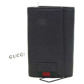 Estuche de llaves de cuero Gucci 435297 496085