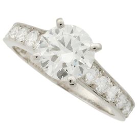 Cartier Platin-Diamantring Pt950 1,50 ct #52