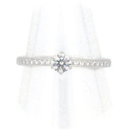 Autre Marque Anello in diamante Niwaka usato 0,20CT PT950 Platino Taglia 11