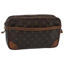 LOUIS VUITTON Clutch Compiegne 28 M51845 LV Auth 80515