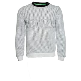 KENZO, Strickpullover in Schwarz und Weiß - Kenzo