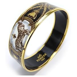 Hermes Cloisonné Enamel Bangle - Hermès