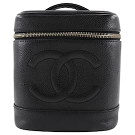 Borsa Vanity in pelle caviar di Chanel