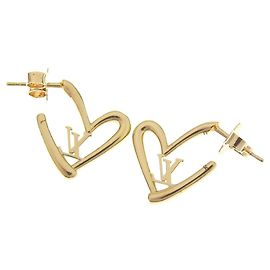 Orecchini a forma di cuore Louis Vuitton PM M00463