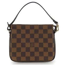 Pochette in tela Damier Louis Vuitton
