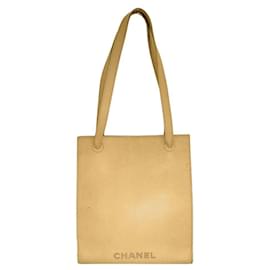 Bolsa de ombro de couro preto Chanel 1998