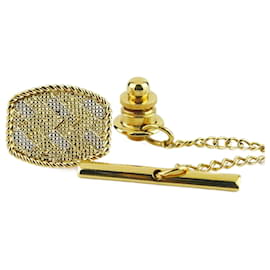 Alfred Dunhill Dunhill K18 Tie Pin in 18K White and Yellow Gold