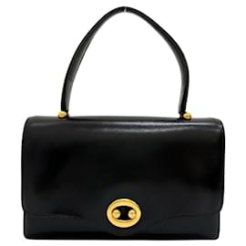 Hermès Borsa in pelle di vitello nera Hermes