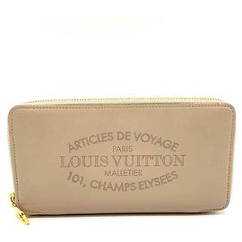 Portafoglio Lungo Parnassea Louis Vuitton in Beige
