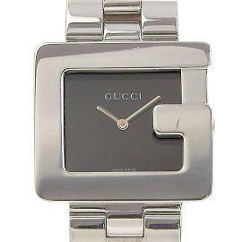 Gucci 4600L Damenuhr aus Edelstahl
