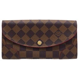 Louis Vuitton Damier Portefeuil Caixa Bifold Long Wallet