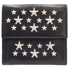 Jimmy Choo Sternenverzierte Frida Bifold-Geldbörse