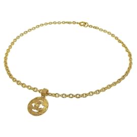 Cinto de corrente dourada vintage da Chanel