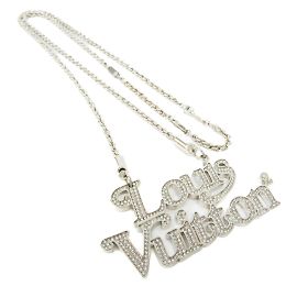 Collana Louis Vuitton Colliersquard LV Strass