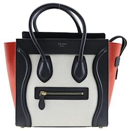 Borsa a mano micro shopper Celine Luggage - Céline