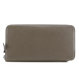 Cartera Long Azap Hermes en Gris Etoupe - Hermès