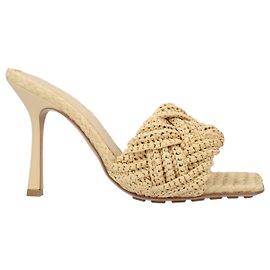 Mule Lido marrone di Bottega Veneta
