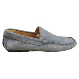 Mocassins Larson en cuir bleu - Autre Marque