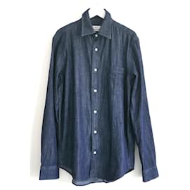Autre Marque Camicia overshirt in denim leggero De Fursac per uomo