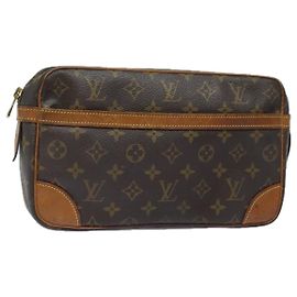 LOUIS VUITTON Clutch Compiegne 28 M51845 LV Auth yk13553