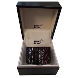 Montblanc Star Spell Armband Stahl und schwarz