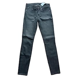 Jeans Helmut Lang grises de algodón