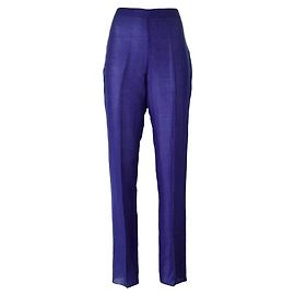 Romeo Gigli elektrische blaue Hosen - 2000er