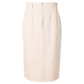 Falda de lana beige Jean-Louis Scherrer - Autre Marque