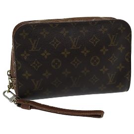 LOUIS VUITTON Clutch Orsay Monogram M51790 LV Auth 81529