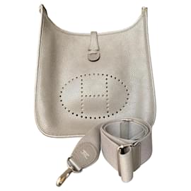 Borsa Hermès Evelyne 29 PM Etoupe Pelle Taurillon Clemence