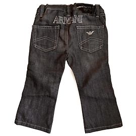 Armani Baby Jeans Mädchen schwarz Denim
