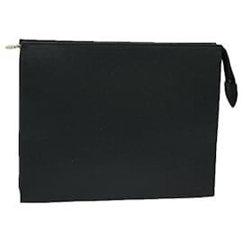 LOUIS VUITTON Taiga Posh Toilet 25 Pouch SPO Épicea LV Auth 83279