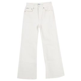 Jeans de pierna ancha Polo Ralph Lauren en algodón blanco