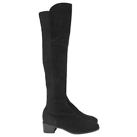 Botas Tia sobre la rodilla Stuart Weitzman en ante negro