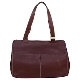 Burberrys Tote Bag aus braunem Leder Auth bs16014 - Autre Marque