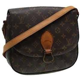 LOUIS VUITTON Monogram Saint Cloud GM Borsa a Spalla M51242 LV Auth fm3576
