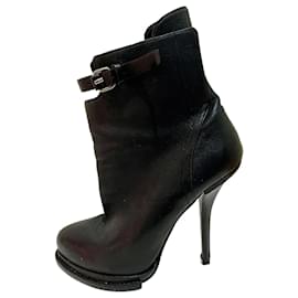 Botín stiletto Aymeline de cuero negro - Alexander Wang