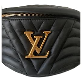Borsa a tracolla Banana Louis Vuitton Nera in Pelle