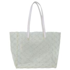 Autre Marque Bolso tote Stella MacCartney de vinilo transparente Auth bs16194