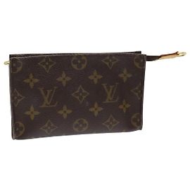 LOUIS VUITTON Monogram Bucket PM Pouch Accessory Pouch LV Auth am6516